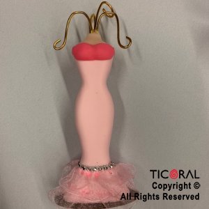 ADORNO MANNEQUIN ROSA PORCELANA FRIA x 1
